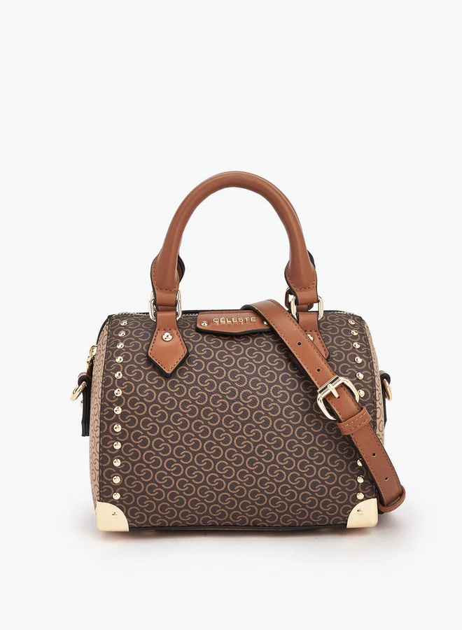 سيليست Textured Crossbody Bag With Adjustable Strap